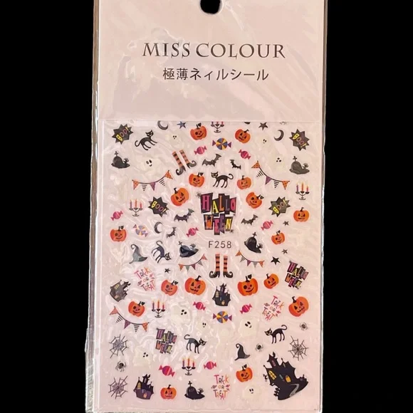 HALLOWEEN THEMED NAIL STICKERS - Picture 3 of 8